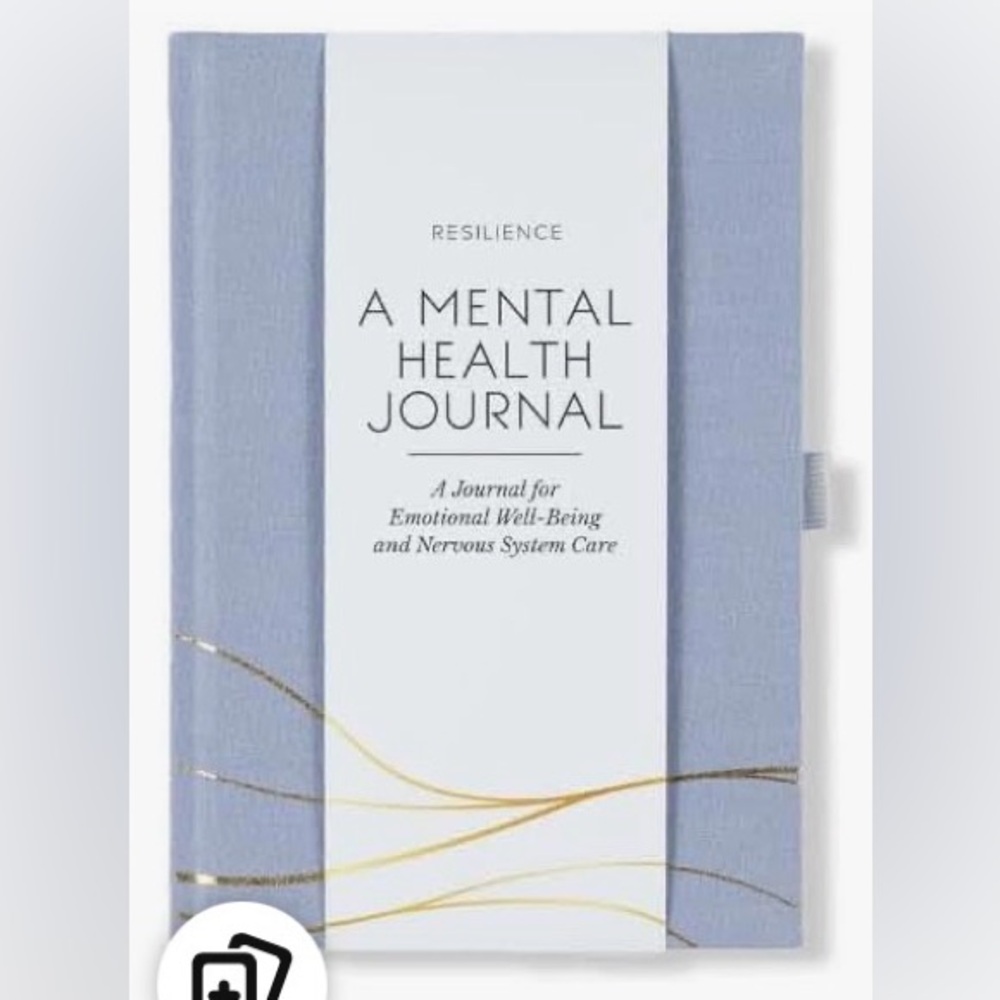BRAND NEW~Blue Mental Health Journal
